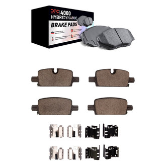 DFC® - 4000 HybriDynamic Hybrid Front and Rear Brake Pad Set
