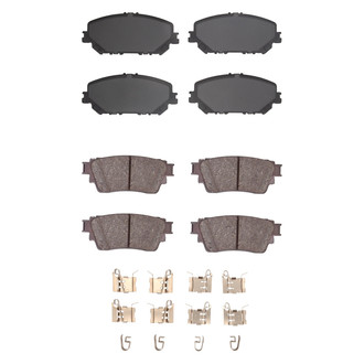 DFC® - 4000 HybriDynamic Hybrid Front and Rear Brake Pad Set