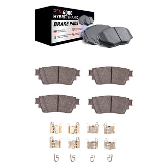DFC® - 4000 HybriDynamic Hybrid Front and Rear Brake Pad Set