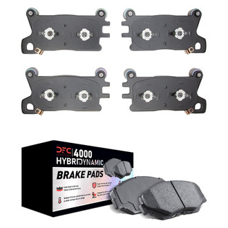 DFC® - 4000 HybriDynamic Hybrid Front and Rear Brake Pad Set