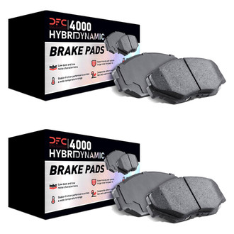 DFC® - 4000 HybriDynamic Hybrid Front and Rear Brake Pad Set