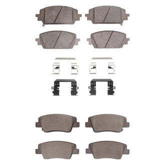 DFC® - 4000 HybriDynamic Hybrid Front and Rear Brake Pad Set