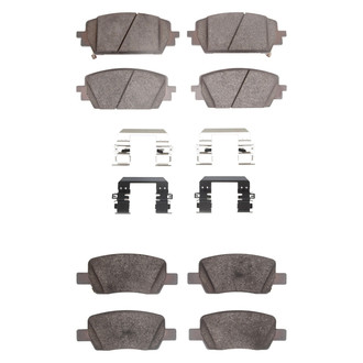 DFC® - 4000 HybriDynamic Hybrid Front and Rear Brake Pad Set