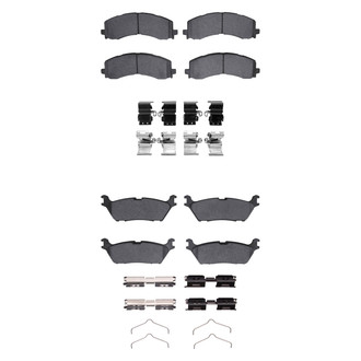 DFC® - 4000 HybriDynamic Hybrid Front and Rear Brake Pad Set