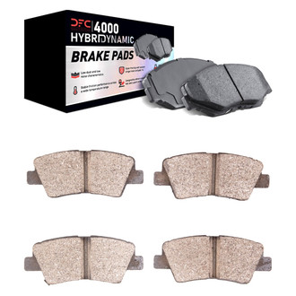 DFC® - 4000 HybriDynamic Hybrid Front and Rear Brake Pad Set