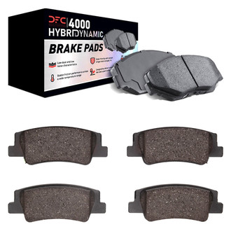 DFC® - 4000 HybriDynamic Hybrid Front and Rear Brake Pad Set