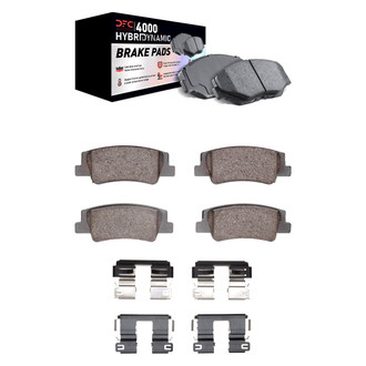 DFC® - 4000 HybriDynamic Hybrid Front and Rear Brake Pad Set