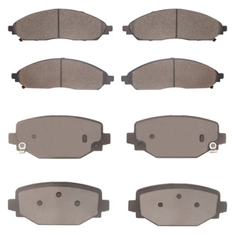 DFC® - 4000 HybriDynamic Hybrid Front and Rear Brake Pad Set