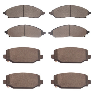 DFC® - 4000 HybriDynamic Hybrid Front and Rear Brake Pad Set