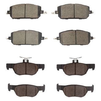 DFC® - 4000 HybriDynamic Hybrid Front and Rear Brake Pad Set
