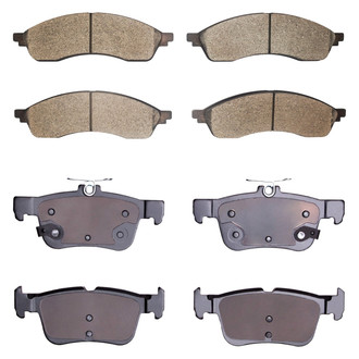 DFC® - 4000 HybriDynamic Hybrid Front and Rear Brake Pad Set