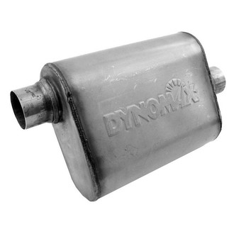DynoMax® - Ultra Flo™ Welded Stainless Steel Oval Gray Exhaust Muffler