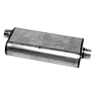 DynoMax® - Ultra Flo™ Welded Stainless Steel Oval Gray Exhaust Muffler