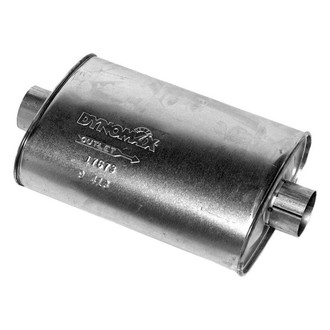 DynoMax® - Super Turbo™ Aluminized Steel Oval Gray Exhaust Muffler