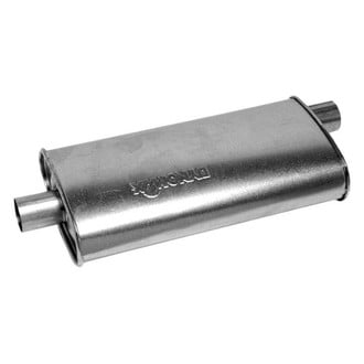 DynoMax® - Super Turbo™ Aluminized Steel Driver Side Oval Gray Exhaust Muffler