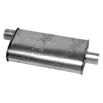 DynoMax® - Super Turbo™ Aluminized Steel Oval Gray Exhaust Muffler