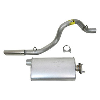 DynoMax® - Super Turbo™ Aluminized Steel Cat-Back Exhaust System with Single Rear Exit
