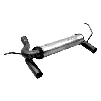 DynoMax® - Super Turbo™ Stainless Steel Oval Gray Exhaust Muffler