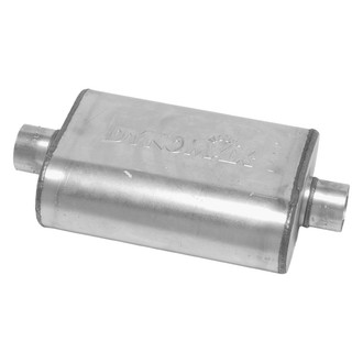 DynoMax® - Ultra Flo™ Welded Stainless Steel Oval Gray Exhaust Muffler