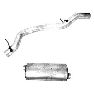 Dynomax® - Exhaust Muffler and Tailpipe Kit