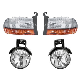 Eagle Eyes® - 4-Piece Kit (Driver and Passenger Side Headlights, Driver and Passenger Side Fog Lights) (Standard Line)