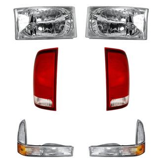Eagle Eyes® - 6-Piece Kit (Driver and Passenger Side Headlights, Driver and Passenger Side Tail Lights, Driver and Passenger Side Turn Signal/Parking Lights) (Standard Line)