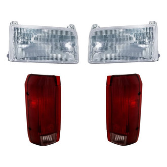 Eagle Eyes® - 4-Piece Kit (Driver and Passenger Side Headlights, Driver and Passenger Side Tail Lights) (Standard Line)