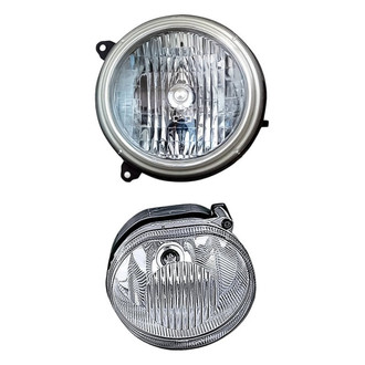 Eagle Eyes® - 2-Piece Kit (Driver Side Headlight, Driver Side Fog Light) (Standard Line)