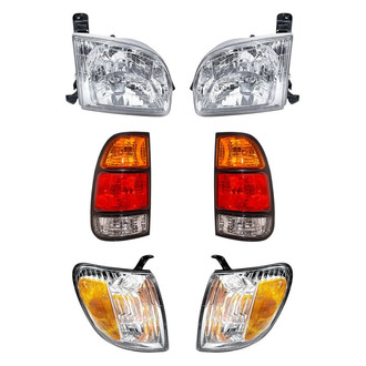 Eagle Eyes® - 6-Piece Kit (Driver and Passenger Side Headlights, Driver and Passenger Side Tail Lights, Driver and Passenger Side Turn Signal/Corner Lights) (Standard Line)