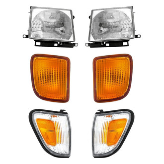 Eagle Eyes® - 6-Piece Kit (Driver and Passenger Side Headlights, Driver and Passenger Side Turn Signal/Corner Lights, Driver and Passenger Side Turn Signal/Parking Lights) (Standard Line)