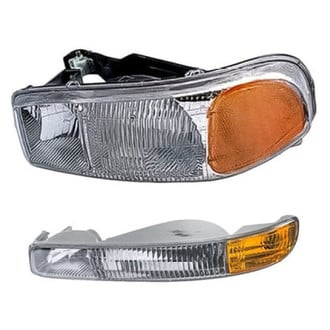 Eagle Eyes® - 2-Piece Kit (Driver Side Headlight, Driver Side Turn Signal/Parking Light) (Standard Line)