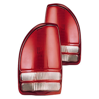 Eagle Eyes® - Driver and Passenger Side Replacement Tail Light Lens and Housings (Standard Line)