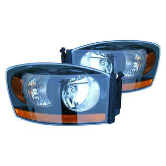Eagle Eyes® - Driver and Passenger Side Replacement Headlights Lens and Housing (Standard Line)