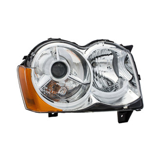 Eagle Eyes® - Passenger Side Replacement Headlight Lens and Housing (Standard Line)