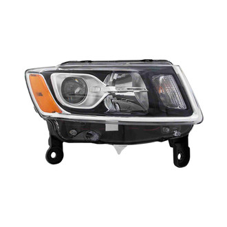 Eagle Eyes® - Passenger Side Replacement Headlight (CAPA Certified)