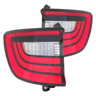Eagle Eyes® - Driver and Passenger Side Outer Replacement Tail Lights (Standard Line)