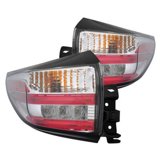 Eagle Eyes® - Driver and Passenger Side Outer Replacement Tail Lights (Standard Line)