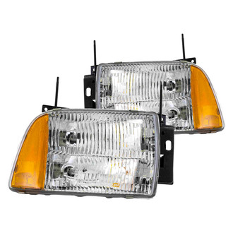 Eagle Eyes® - Driver and Passenger Side Replacement Headlights (Standard Line)