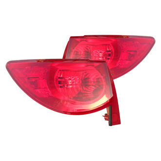 Eagle Eyes® - Driver and Passenger Side Outer Replacement Tail Lights (Standard Line)