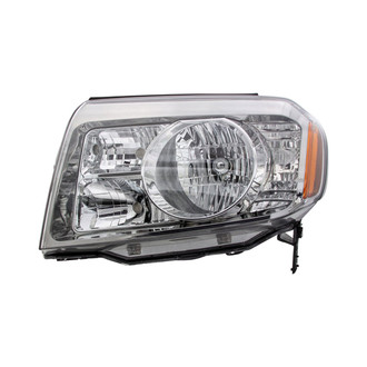 Eagle Eyes® - Driver Side Replacement Headlight Lens and Housing (CAPA Certified)