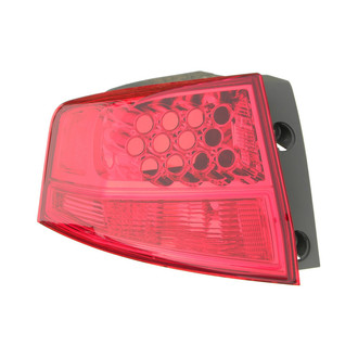 Eagle Eyes® - Driver Side Outer Replacement Tail Light Lens and Housing (Standard Line)