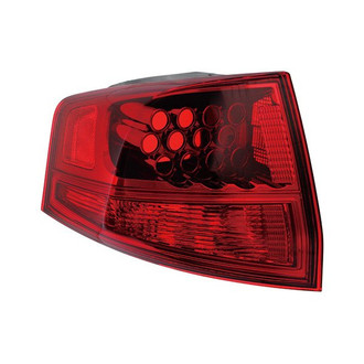 Eagle Eyes® - Driver Side Outer Replacement Tail Light Lens and Housing (Standard Line)