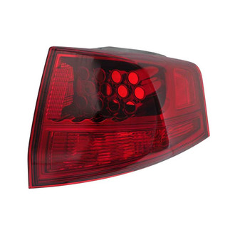 Eagle Eyes® - Passenger Side Outer Replacement Tail Light Lens and Housing (Standard Line)