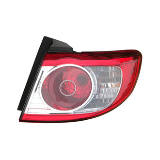 Eagle Eyes® - Passenger Side Outer Replacement Tail Light (Standard Line)