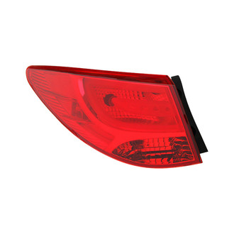 Eagle Eyes® - Driver Side Outer Replacement Tail Light (Standard Line)