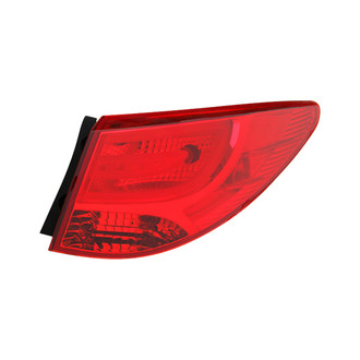 Eagle Eyes® - Passenger Side Outer Replacement Tail Light (Standard Line)