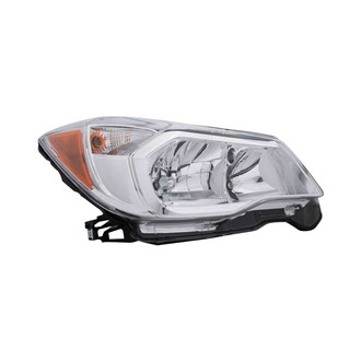 Eagle Eyes® - Passenger Side Replacement Headlight (CAPA Certified)