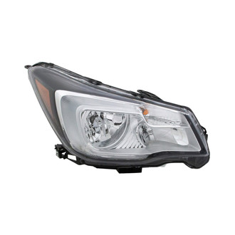 Eagle Eyes® - Passenger Side Replacement Headlight (CAPA Certified)