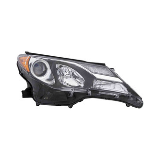 Eagle Eyes® - Passenger Side Replacement Headlight Lens and Housing (Standard Line)