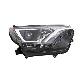 Eagle Eyes® - Passenger Side Replacement Headlight (CAPA Certified)